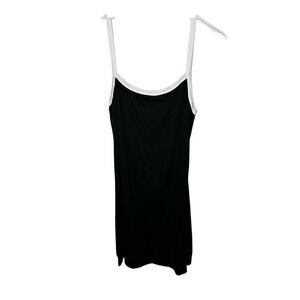 Chic Black and White‎ Dress